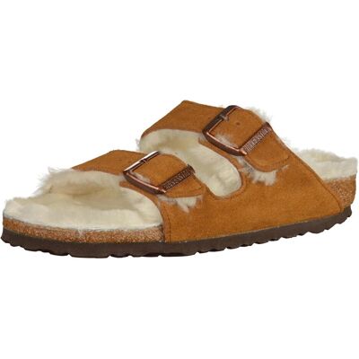 Birkenstock, Unisex, Sandalen, Arizona Veloursleder Schmal, Grau, (36) Birkenstock, Unisex, Sandalen, Arizona Veloursleder Schmal, Grau, (36)