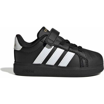 Adidas Jungen, Sneakers, Streettalk El I - cblack/ftwwht/goldmt, Gold, Weiss, (22) Adidas Jungen, Sneakers, Streettalk El I - cblack/ftwwht/goldmt, Gold, Weiss, (22)