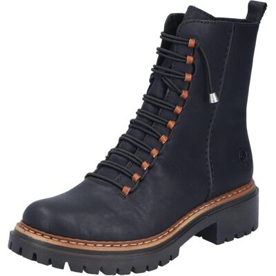 Rieker, Damen, Boots + Stiefel, Stiefelette, Schwarz, (40) Rieker, Damen, Boots + Stiefel, Stiefelette, Schwarz, (40)