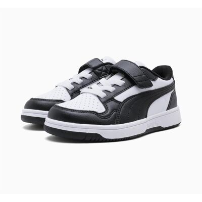 PUMA Reb-L AC + PS Sneaker Mädchen Jungen weiß - Sneaker PUMA Reb-L AC + PS Sneaker Mädchen Jungen weiß - Sneaker