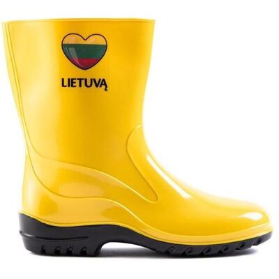Paliutis, Damen, Gummistiefel, WOMEN BOOTS 200PL SYMBOL YELLOW SIZE 38, Gelb, (38) Paliutis, Damen, Gummistiefel, WOMEN BOOTS 200PL SYMBOL YELLOW SIZE 38, Gelb, (38)