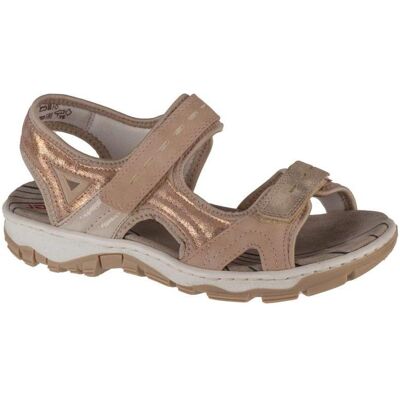 Rieker, Damen, Sandalen, Sandalen, Pink, (36) Rieker, Damen, Sandalen, Sandalen, Pink, (36)