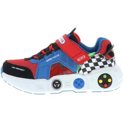 Skechers, Jungen, Sneakers, 402260L/BLMT Gametronix Kinder Jungen Sneaker Turnschuhe Halbschuhe blau/rot/mehrfarbig, Mehrfarbig, (30) Skechers, Jungen, Sneakers, 402260L/BLMT Gametronix Kinder Jungen Sneaker Turnschuhe Halbschuhe blau/rot/mehrfarbig, Mehrfarbig, (30)