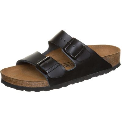 Birkenstock, Herren, Sandalen, Arizona Naturleder Schmal, Schwarz, (43) Birkenstock, Herren, Sandalen, Arizona Naturleder Schmal, Schwarz, (43)