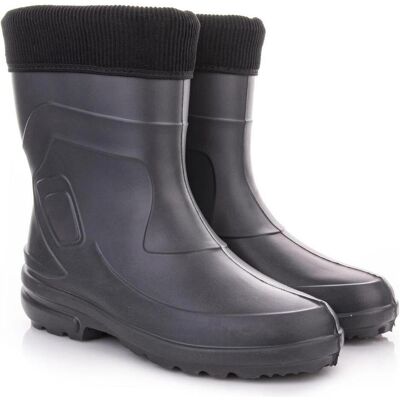 Lemigo, Damen, Boots + Stiefel, Jessy leichte Damen EVA Gummistiefel (Carbone, 42 EU), Schwarz, (42) Lemigo, Damen, Boots + Stiefel, Jessy leichte Damen EVA Gummistiefel (Carbone, 42 EU), Schwarz, (42)