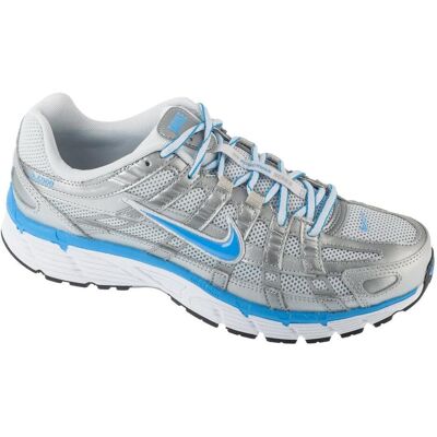 Nike, Unisex, Sneakers, P-6000, Silber, Blau, (35.5) Nike, Unisex, Sneakers, P-6000, Silber, Blau, (35.5)