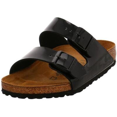 Birkenstock, Unisex, Sandalen, Pantoletten, Schwarz, (38) Birkenstock, Unisex, Sandalen, Pantoletten, Schwarz, (38)