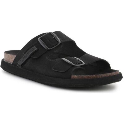 D.Franklin, Unisex, Sandalen, Vibe Sandals Flip-Flops mit Schnalle, Schwarz, (45) D.Franklin, Unisex, Sandalen, Vibe Sandals Flip-Flops mit Schnalle, Schwarz, (45)