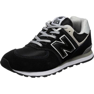 New Balance, Unisex, Sneakers, 574 Sneaker Kinder, Schwarz, Grau, (39) New Balance, Unisex, Sneakers, 574 Sneaker Kinder, Schwarz, Grau, (39)