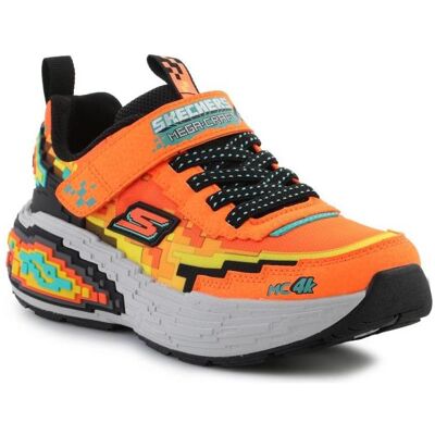 Skechers, Unisex, Sneakers, Mega-Craft 4K Kinderschuhe, Orange, Schwarz, (28.5) Skechers, Unisex, Sneakers, Mega-Craft 4K Kinderschuhe, Orange, Schwarz, (28.5)
