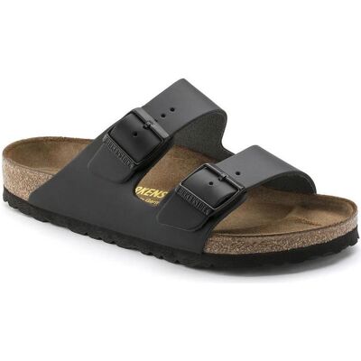 Birkenstock, Unisex, Sandalen, Arizona Naturleder Normal, Schwarz, (37) Birkenstock, Unisex, Sandalen, Arizona Naturleder Normal, Schwarz, (37)
