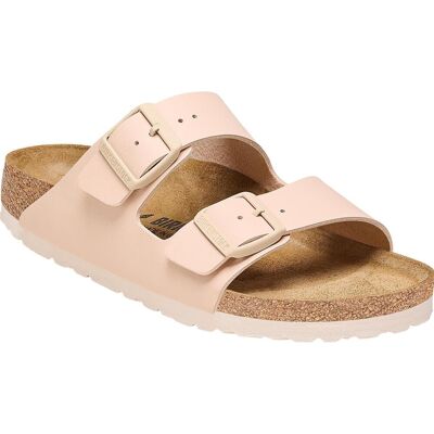 Birkenstock, Damen, Sandalen, Arizona Birko-Flor Schmal, Rosa, Beige, (38) Birkenstock, Damen, Sandalen, Arizona Birko-Flor Schmal, Rosa, Beige, (38)