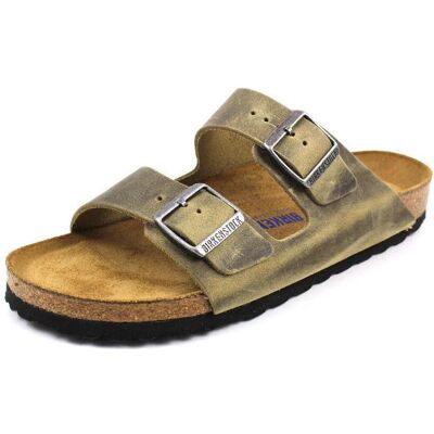 Birkenstock, Damen, Sandalen, Arizona SFB N-40, Braun, (40) Birkenstock, Damen, Sandalen, Arizona SFB N-40, Braun, (40)