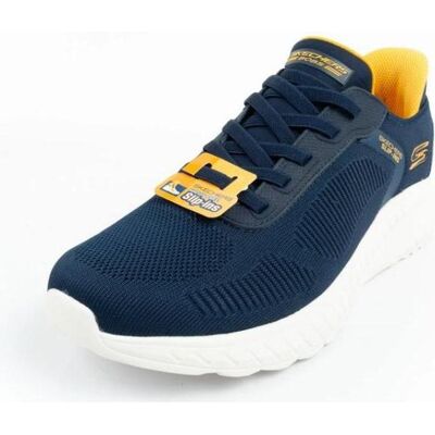 Skechers, Herren, Sneakers, Slip-Ins: BOBS Squad Chaos - Solid Step, Blau, (43) Skechers, Herren, Sneakers, Slip-Ins: BOBS Squad Chaos - Solid Step, Blau, (43)