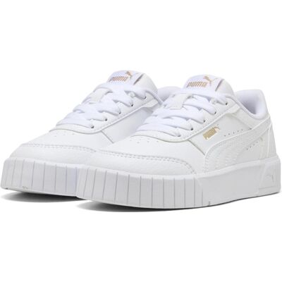Puma Mädchen, Sneakers, Carina Mia PS, Gold, Weiss, (28) Puma Mädchen, Sneakers, Carina Mia PS, Gold, Weiss, (28)