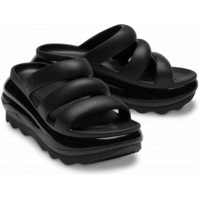 Crocs, Damen, Sandalen, W's Mega Crush Triple Strap, Schwarz, (39) Crocs, Damen, Sandalen, W's Mega Crush Triple Strap, Schwarz, (39)