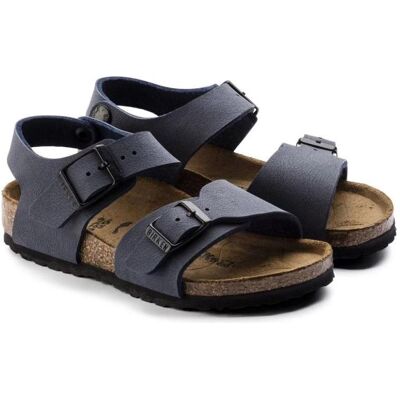 Birkenstock, Unisex, Sandalen, New York Jr Sandalen, Blau, (38) Birkenstock, Unisex, Sandalen, New York Jr Sandalen, Blau, (38)