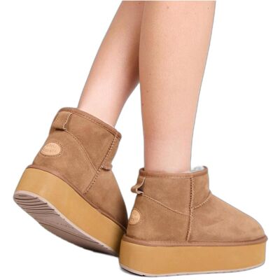 Emu Damen, Boots + Stiefel, Stinger Micro Flatform, Braun, (40) Emu Damen, Boots + Stiefel, Stinger Micro Flatform, Braun, (40)