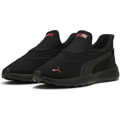 Puma Unisex, Sneakers, Softride Cosmic Sliptech, Schwarz, Rot, (42) Puma Unisex, Sneakers, Softride Cosmic Sliptech, Schwarz, Rot, (42)
