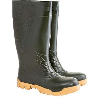 Fagum-Stomil, Herren, Gummistiefel, Male galoshes. green-yellow, (13159), PVC, ob fo src, "43", ce, fagum, Gelb, (43) Fagum-Stomil, Herren, Gummistiefel, Male galoshes. green-yellow, (13159), PVC, ob fo src, "43", ce, fagum, Gelb, (43)