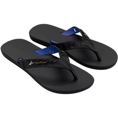 Rider, Herren, Flip-Flops, Street Duo Flip-Flops M 12430BC59, Blau, Schwarz, Gold, (43.5) Rider, Herren, Flip-Flops, Street Duo Flip-Flops M 12430BC59, Blau, Schwarz, Gold, (43.5)