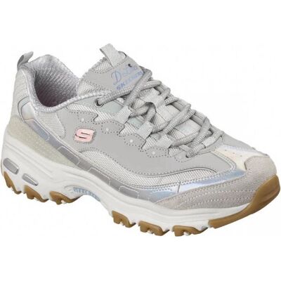 Skechers, Herren, Sneakers, Strahlend glänzende graue Schuhe, Schwarz, (43) Skechers, Herren, Sneakers, Strahlend glänzende graue Schuhe, Schwarz, (43)
