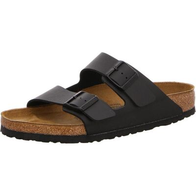 Birkenstock, Herren, Sandalen, Arizona Birko-Flor Normal, Schwarz, (48) Birkenstock, Herren, Sandalen, Arizona Birko-Flor Normal, Schwarz, (48)