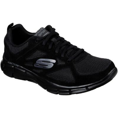 Skechers, Herren, Sneakers, Equalizer 52748-BBK - 44, Schwarz, (44) Skechers, Herren, Sneakers, Equalizer 52748-BBK - 44, Schwarz, (44)