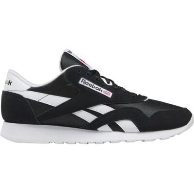 Reebok, Herren, Sneakers, Klassischer Nylon-Sneaker, Mehrfarbig, Schwarz, (42.5) Reebok, Herren, Sneakers, Klassischer Nylon-Sneaker, Mehrfarbig, Schwarz, (42.5)