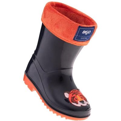 Bejo, Jungen, Gummistiefel, Frize Wellies Jr Wellington boots 92800432347, Orange, Schwarz, (23) Bejo, Jungen, Gummistiefel, Frize Wellies Jr Wellington boots 92800432347, Orange, Schwarz, (23)
