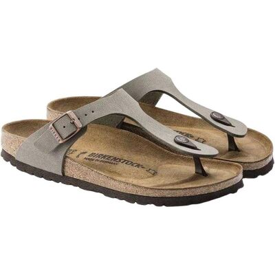 Birkenstock, Damen, Sandalen, Pantoletten, Grau, (38) Birkenstock, Damen, Sandalen, Pantoletten, Grau, (38)