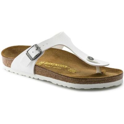 Birkenstock, Damen, Sandalen, Gizeh BS(Zehensteg), Weiss, (39) Birkenstock, Damen, Sandalen, Gizeh BS(Zehensteg), Weiss, (39)