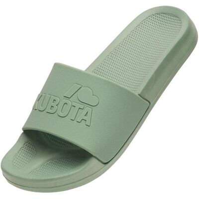 Kubota, Flip-Flops, basic plain pastel green pool flip-flops K25SS-101-001-17-1, Grün, (40) Kubota, Flip-Flops, basic plain pastel green pool flip-flops K25SS-101-001-17-1, Grün, (40)