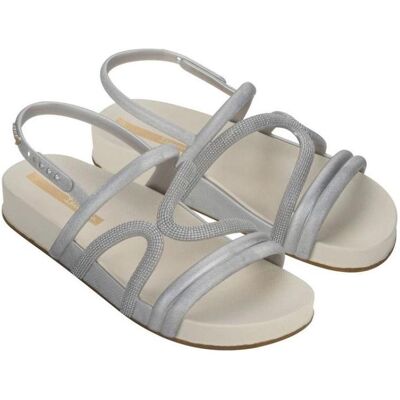 Ipanema, Damen, Sandalen, Walk Sandale, Silber, Grau, (38) Ipanema, Damen, Sandalen, Walk Sandale, Silber, Grau, (38)