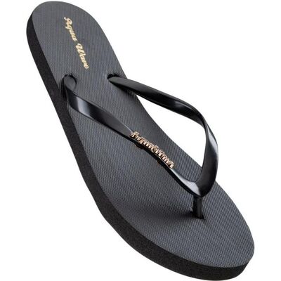 Aquawave, Damen, Flip-Flops, Japonki damskie Crystal Wmns czarne r. 38, Schwarz, (38) Aquawave, Damen, Flip-Flops, Japonki damskie Crystal Wmns czarne r. 38, Schwarz, (38)