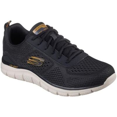 Skechers, Herren, Sneakers, Track-Leshur-Schuhe für Herren, Schwarz, (43) Skechers, Herren, Sneakers, Track-Leshur-Schuhe für Herren, Schwarz, (43)