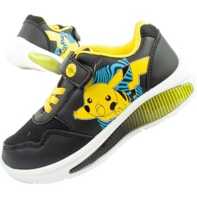 Leomil, Jungen, Sneakers, Pokemon children's sports shoes sneakers lightweight with velcro black yellow, Mehrfarbig, Schwarz, Gelb, (28) Leomil, Jungen, Sneakers, Pokemon children's sports shoes sneakers lightweight with velcro black yellow, Mehrfarbig, Schwarz, Gelb, (28)