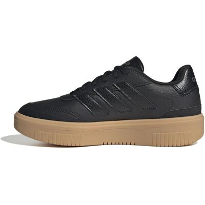 Adidas Damen, Sneakers, Courtblock-Schuhe für Damen, Schwarz, Grau, (38 2/3) Adidas Damen, Sneakers, Courtblock-Schuhe für Damen, Schwarz, Grau, (38 2/3)