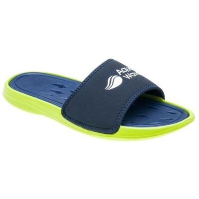 Aquawave, Herren, Flip-Flops, Klapki męskie Peles Blueberry/Limelight r. 41, Blau, Grün, Gelb, (41) Aquawave, Herren, Flip-Flops, Klapki męskie Peles Blueberry/Limelight r. 41, Blau, Grün, Gelb, (41)