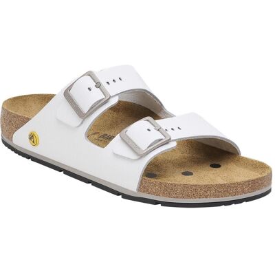 Birkenstock, Herren, Sandalen, Arizona PRO ESD LE, weiss, Grösse 46, schmal, Weiss, (46) Birkenstock, Herren, Sandalen, Arizona PRO ESD LE, weiss, Grösse 46, schmal, Weiss, (46)