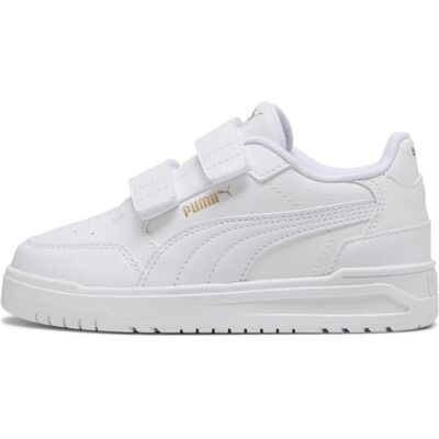Puma Unisex, Sneakers, Shuffle Downtown Lo V PS, Gold, Weiss, (32) Puma Unisex, Sneakers, Shuffle Downtown Lo V PS, Gold, Weiss, (32)