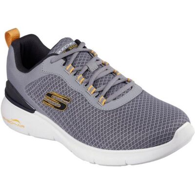 Skechers, Herren, Sneakers, Skech-Air Dynamight 2.0 - Durron Herrenschuhe, Grau, Silber, (45) Skechers, Herren, Sneakers, Skech-Air Dynamight 2.0 - Durron Herrenschuhe, Grau, Silber, (45)