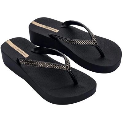 Ipanema, Damen, Flip-Flops, Damenschuhe Flip-Flops Mesh Plateau, Schwarz, (39) Ipanema, Damen, Flip-Flops, Damenschuhe Flip-Flops Mesh Plateau, Schwarz, (39)