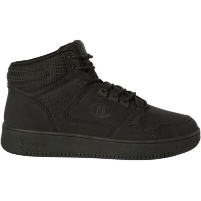 Champion, Herren, Halbschuhe, Schwarze Herren-Schuhe mit mittelhohem Schaft, Schwarz, (44) Champion, Herren, Halbschuhe, Schwarze Herren-Schuhe mit mittelhohem Schaft, Schwarz, (44)