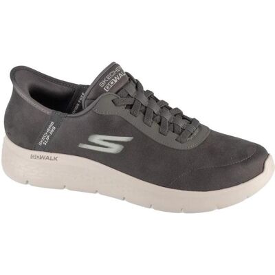 Skechers, Herren, Sneakers, Slip-Ins: GO Walk Flex - Smooth Motion 216326-GRY Gray 44, Silber, Grau, (44) Skechers, Herren, Sneakers, Slip-Ins: GO Walk Flex - Smooth Motion 216326-GRY Gray 44, Silber, Grau, (44)