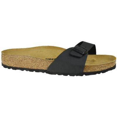Birkenstock, Unisex, Sandalen, Madrid Birko-Flor Normal, Schwarz, (36) Birkenstock, Unisex, Sandalen, Madrid Birko-Flor Normal, Schwarz, (36)