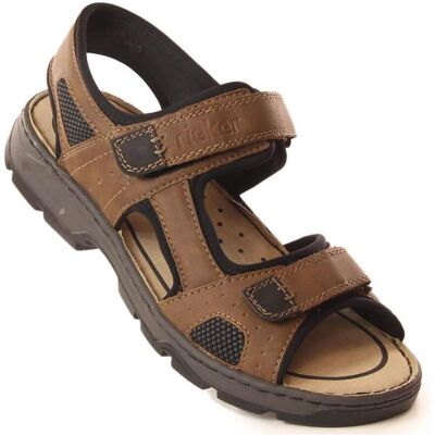 Rieker, Herren, Sandalen, Sandalen, Braun, (41) Rieker, Herren, Sandalen, Sandalen, Braun, (41)