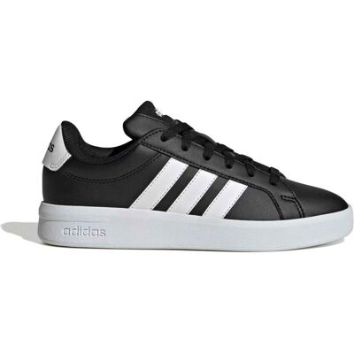 Adidas Jungen, Sneakers, Grand Court 3.0 J - cblack/ftwwht/ftwwht, Schwarz, Grau, (38) Adidas Jungen, Sneakers, Grand Court 3.0 J - cblack/ftwwht/ftwwht, Schwarz, Grau, (38)
