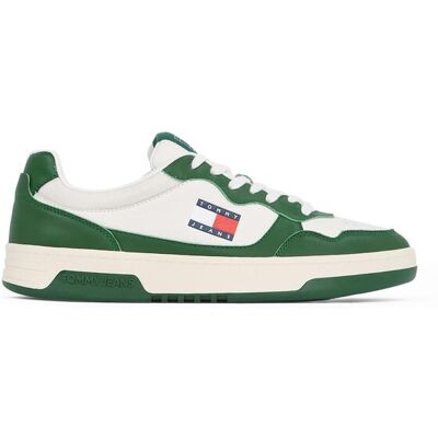 Tommy Hilfiger Herren, Sneakers, (New) Tjm Cupsole Leather Ess, Weiss, (43) Tommy Hilfiger Herren, Sneakers, (New) Tjm Cupsole Leather Ess, Weiss, (43)
