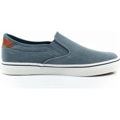 Wrangler, Herren, Sneakers, Men's Calypso Slip-On Sports Shoes Blue, Blau, (45) Wrangler, Herren, Sneakers, Men's Calypso Slip-On Sports Shoes Blue, Blau, (45)